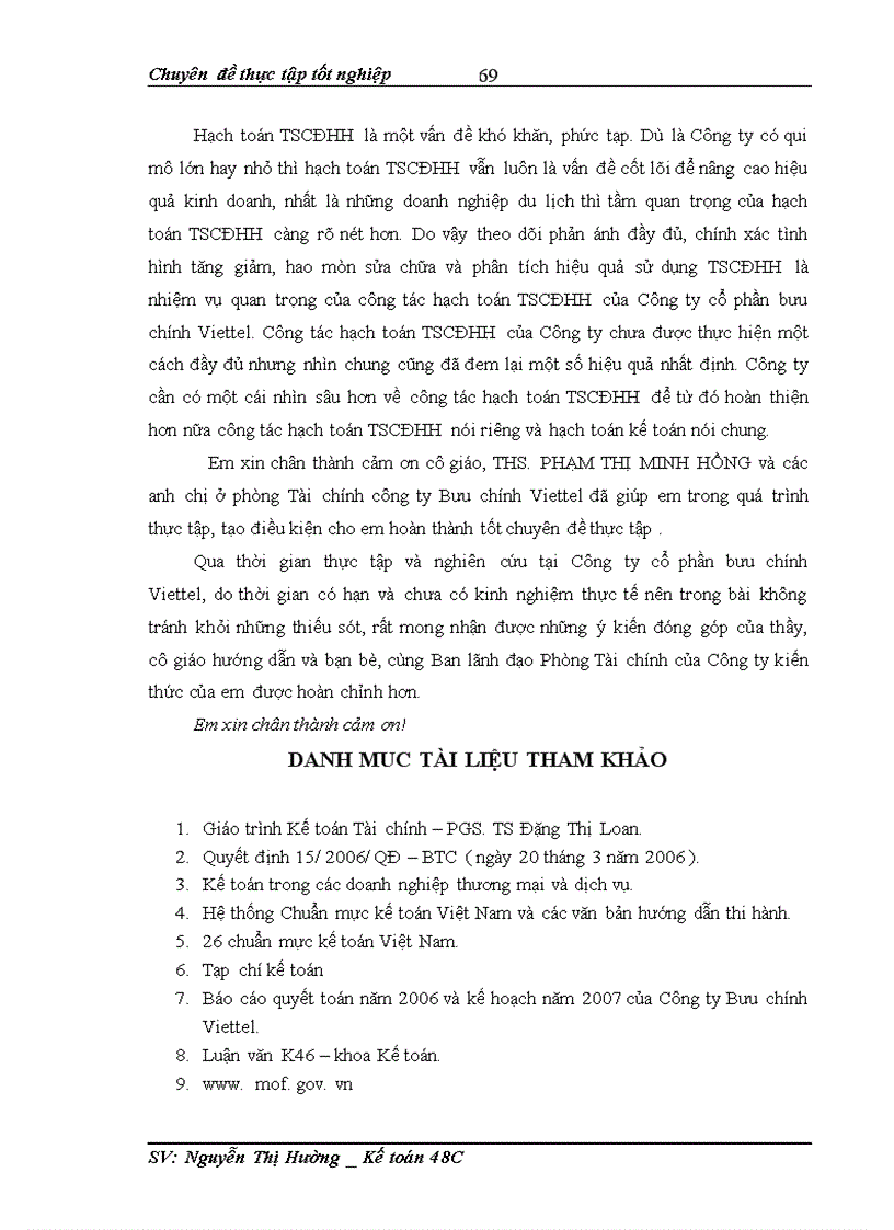 image for page Hoàn thiện kế toán tài sản cố định hữu hình tại công ty CP bưu chính Viettel 1