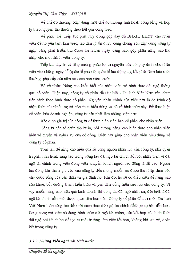 image for page Hoàn thiện công tác đãi ngộ tài chính cho nhân viên tại công ty cổ phần đầu tư du lịch Mở Du lịch Việt Nam