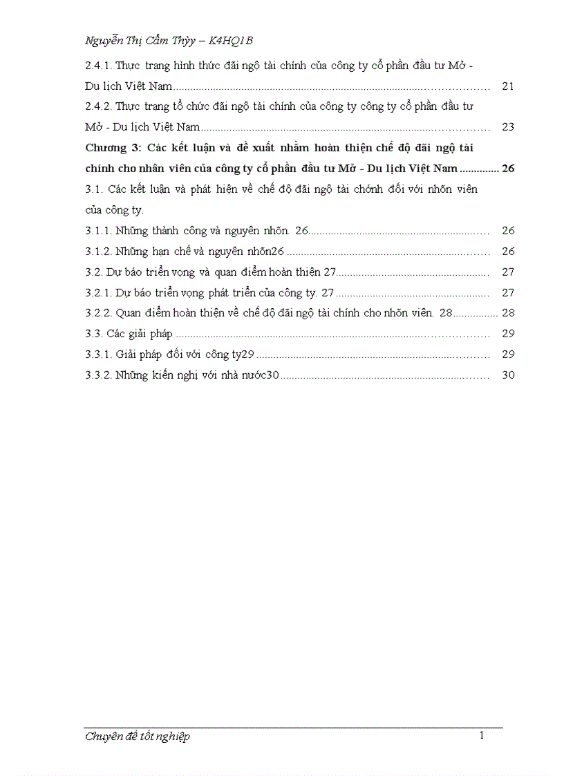 image for page Hoàn thiện công tác đãi ngộ tài chính cho nhân viên tại công ty cổ phần đầu tư du lịch Mở Du lịch Việt Nam