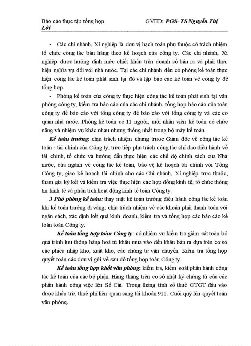 image for page Hình thức kế toán và tổ chức bộ máy kế toán trong Công ty CP hoá dầu Petrolimex