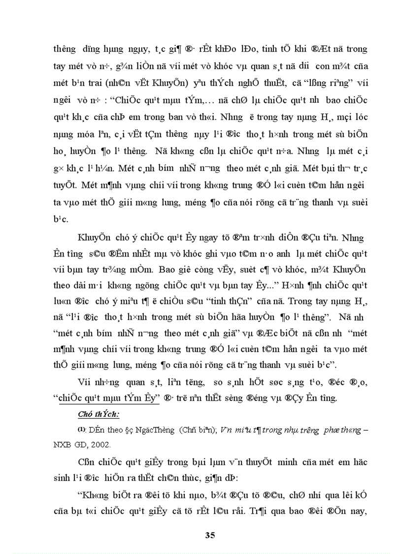 image for page Văn bản thuyết minh và việc sử dụng kết hợp một số biện pháp nghệ thuật và yếu tố miêu tả trong bài làm văn thuyết minh