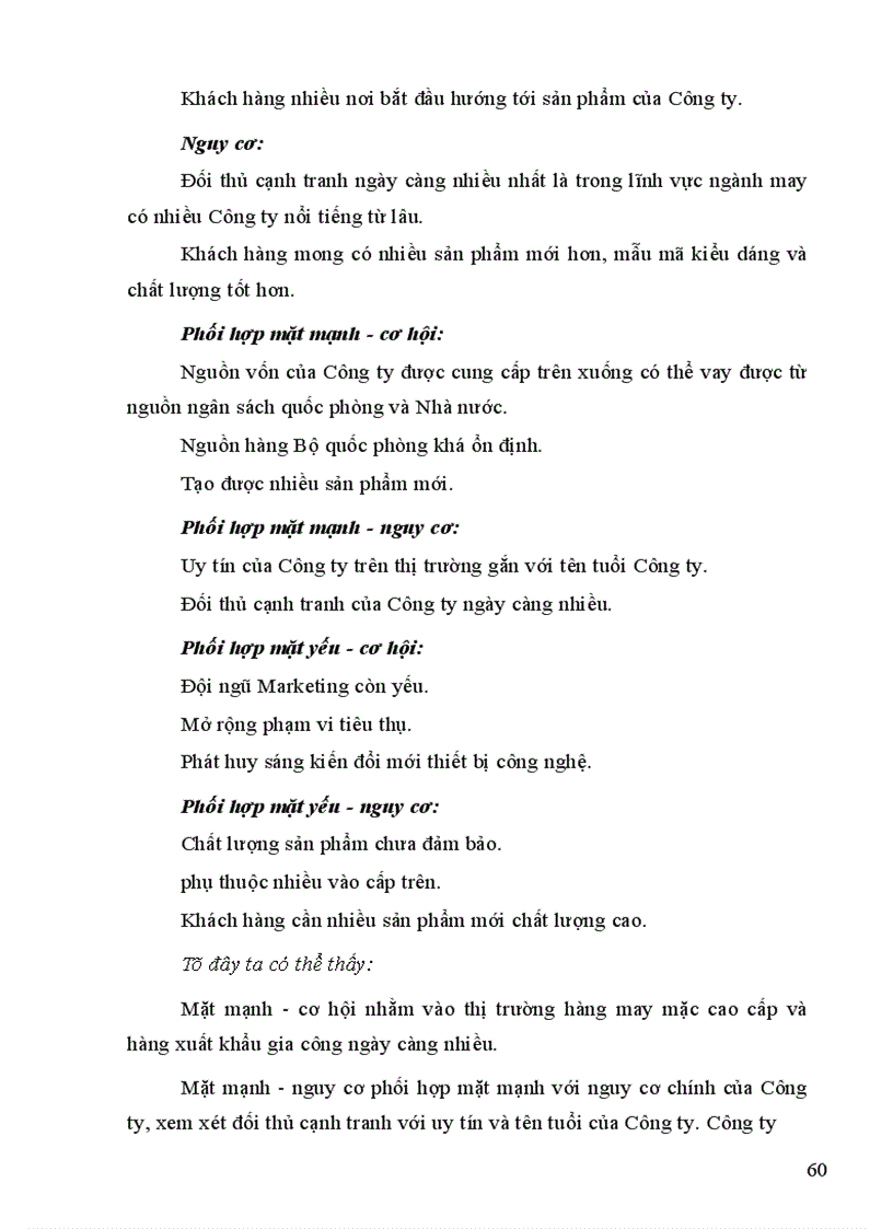 image for page Một số giải pháp chủ yếu góp phần nâng cao hiệu quả của việc xây dựng và thực hiện chiến lược kinh doanh của Công ty 20 1