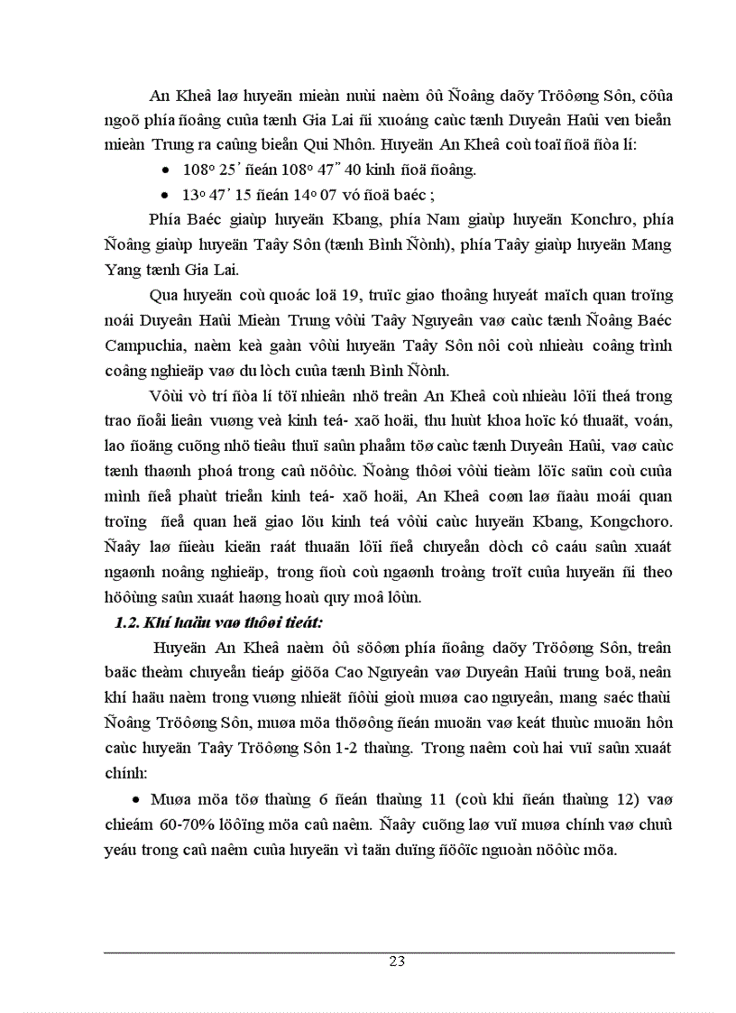 image for page Chuyển dịch cơ cấu sản xuất ngành trồng trọt ở huyện An Khê tỉnh Gia Lai