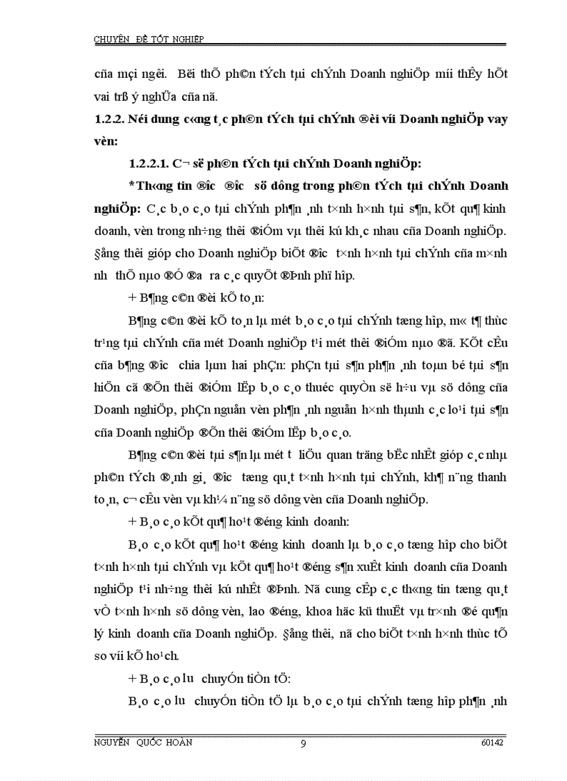 image for page Hoàn thiện công tác phân tích tài chính Doanh nghiệp phục vụ cho hoat động tín dụng tại Ngân hàng Công Thương Thanh Xuân 1