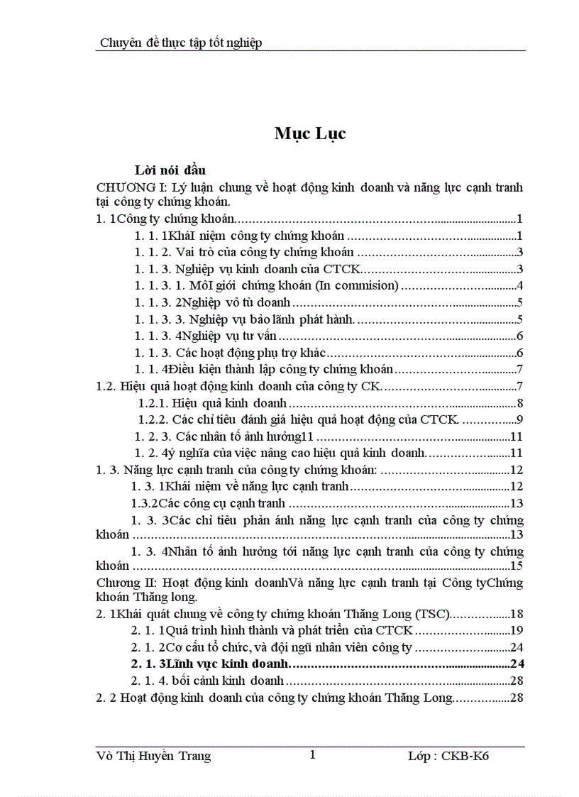 image for page Giải pháp nâng cao hiêu quả hoạt động kinh doanh và năng lực cạnh tranh của công ty chứng khoán Thăng Long 1