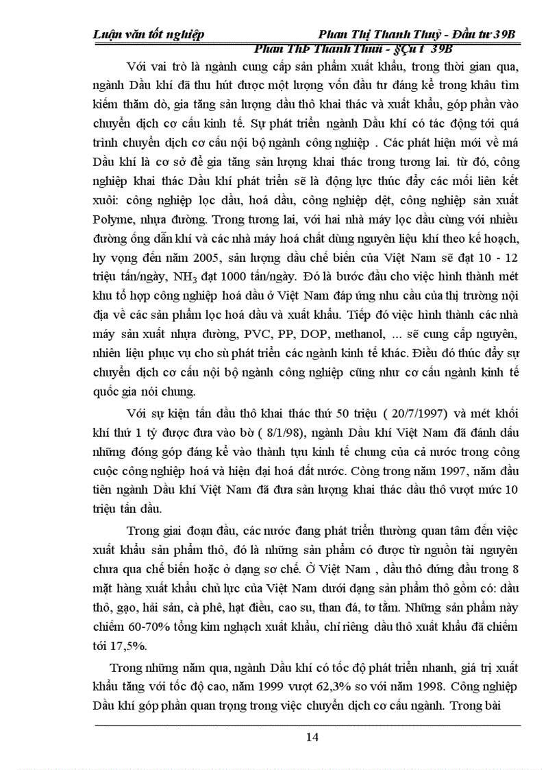 image for page Thực trạng và giải pháp đầu tư vào hoạt động tìm kiếm thăm dò Dầu khí tại công ty Đầu tư phát triển Dầu khí PIDC 1