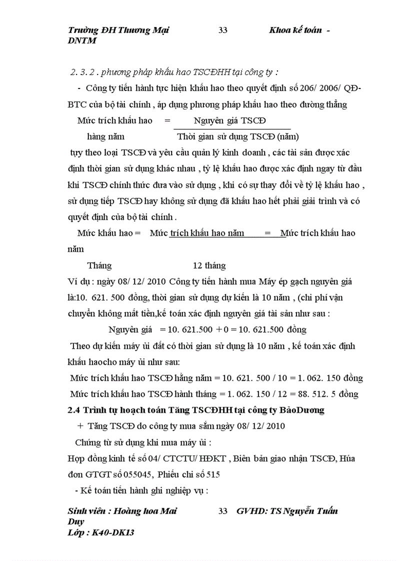 image for page Kế toán tài sản cố định hữu hình ở Công ty cổ phần Đầu tư phát triển Bảo Dương 1