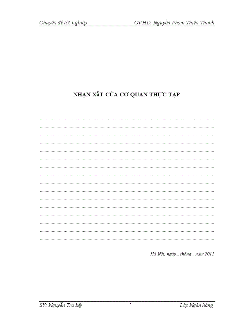 image for page Giải pháp nâng cao hiệu quả tín dụng trung dài hạn tại Ngân hàng TMCP Nam Á chi nhánh Hà Nội 1