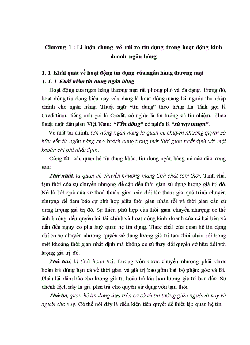 image for page Giải pháp phòng ngừa và hạn chế rủi ro tín dụng tại Ngân hàng Ngoại thương Hà Nội 1