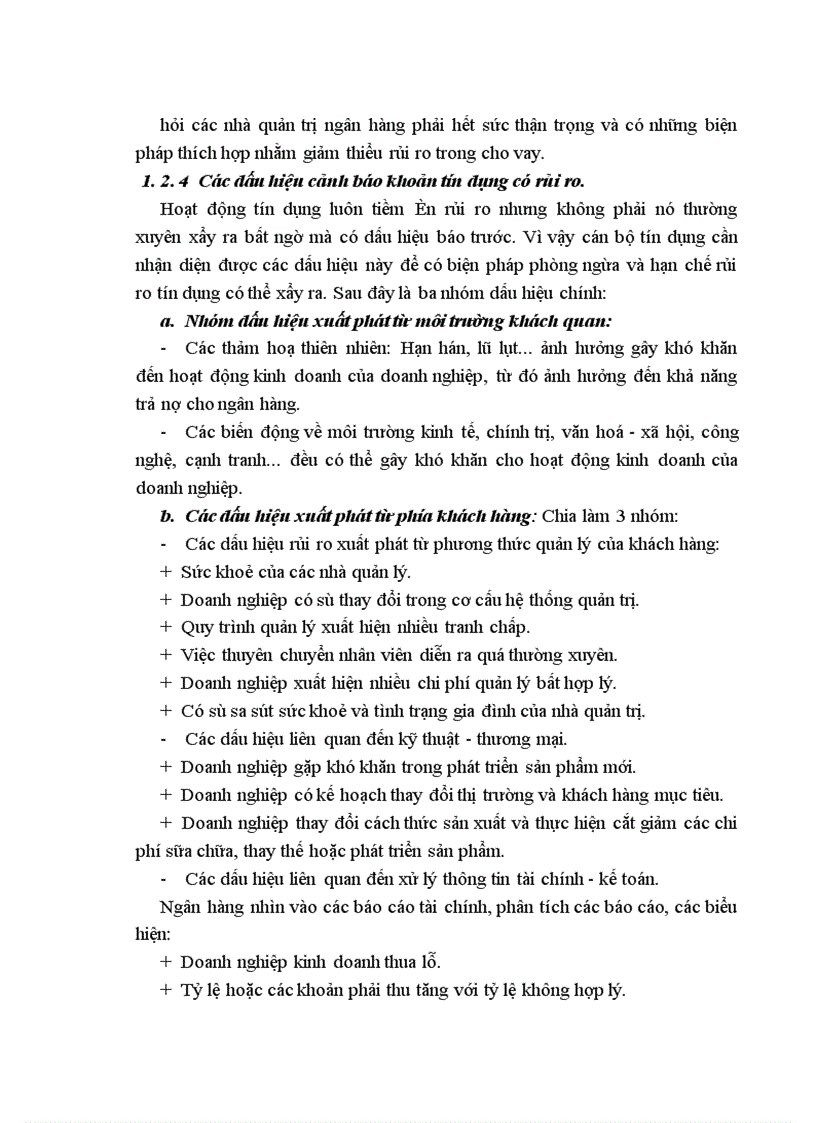 image for page Giải pháp phòng ngừa và hạn chế rủi ro tín dụng tại Ngân hàng Ngoại thương Hà Nội 1