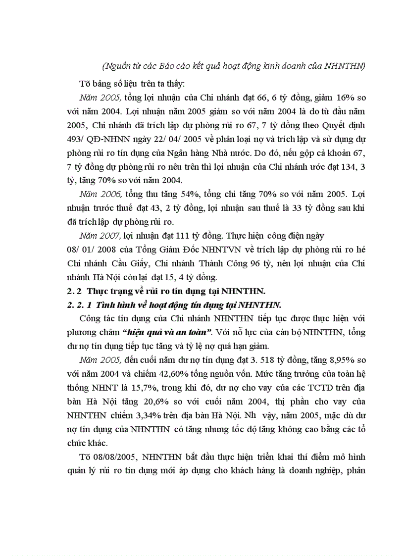 image for page Giải pháp phòng ngừa và hạn chế rủi ro tín dụng tại Ngân hàng Ngoại thương Hà Nội 1