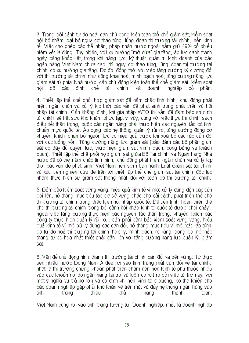 image for page Quá trình hội nhập và lộ trình mở cửa thị trường tài chính Việt Nam