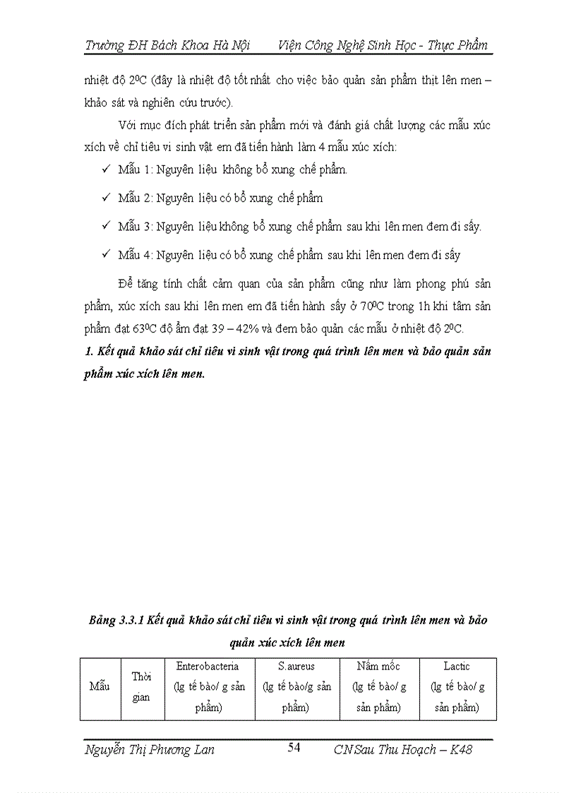 image for page Nghiên cứu ứng dụng chế phẩm vi khuẩn lactic có hoạt tính sinh học và chế phẩm tỏi trong sản xuất thịt lên men nem chua xúc xích lên men 1