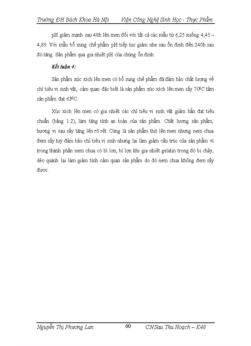 image for page Nghiên cứu ứng dụng chế phẩm vi khuẩn lactic có hoạt tính sinh học và chế phẩm tỏi trong sản xuất thịt lên men nem chua xúc xích lên men 1