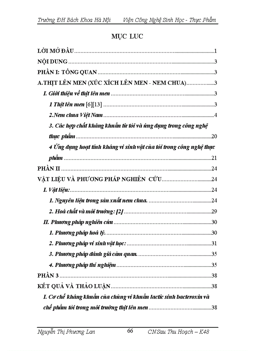 image for page Nghiên cứu ứng dụng chế phẩm vi khuẩn lactic có hoạt tính sinh học và chế phẩm tỏi trong sản xuất thịt lên men nem chua xúc xích lên men 1