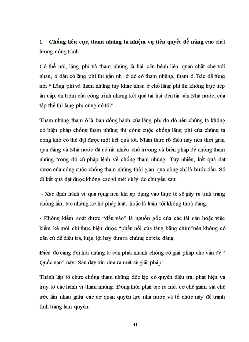 image for page Một số giải pháp chống lãng phí thất thoát vốn trong đầu tư XDCB