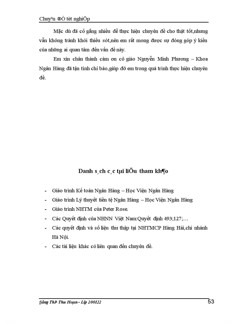 image for page Kế toán trích lập và sử dụng dự phòng để xử lý rủi ro tín dụng tại Ngân hàng Hàng Hải Việt Nam Chi nhánh Hà nội