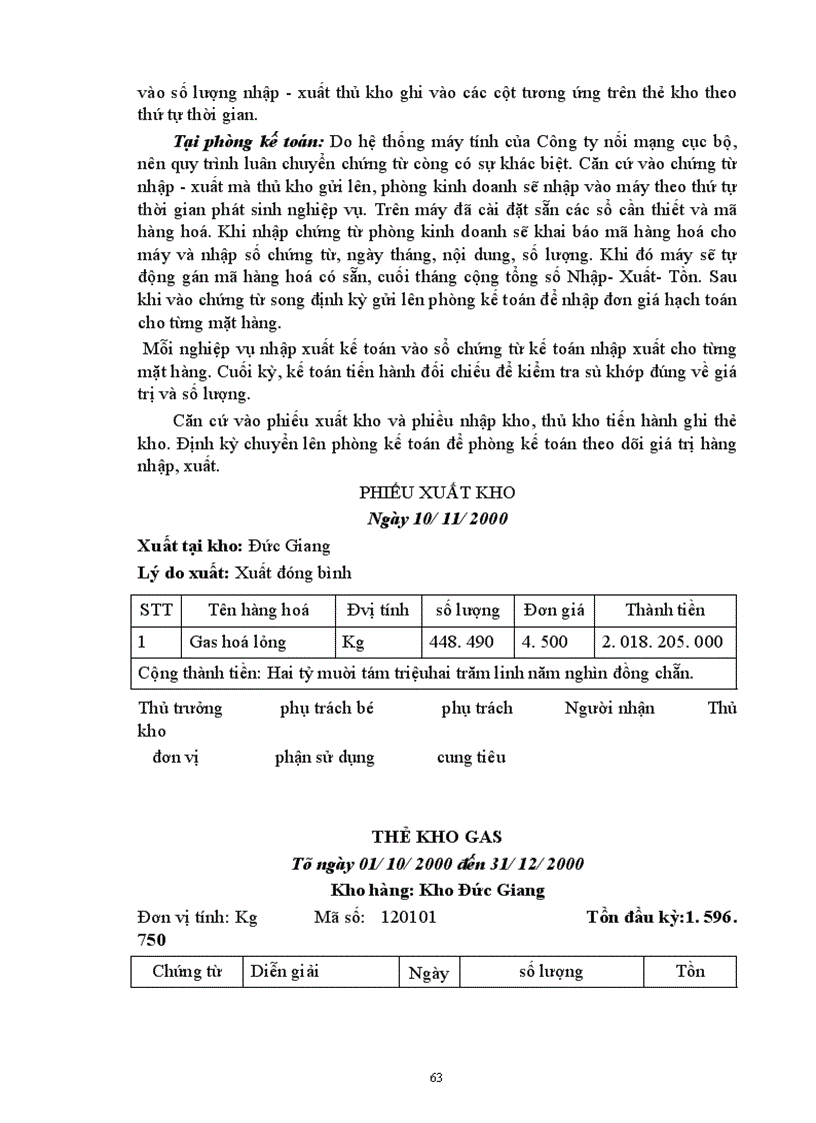 image for page Hoàn thiện hạch toán tiêu thụ hàng hoá và xác định kết quả tiêu thụ tại Công ty Gas Petrolimex 1