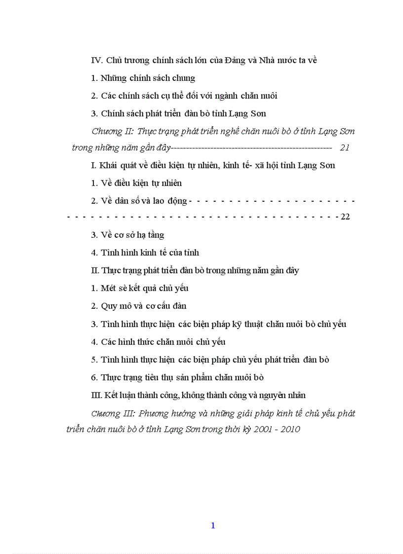 image for page Những giải pháp kinh tế chủ yếu phát triển chăn nuôi bò ở tỉnh Lạng Sơn trong thời kỳ 2001 2010 1