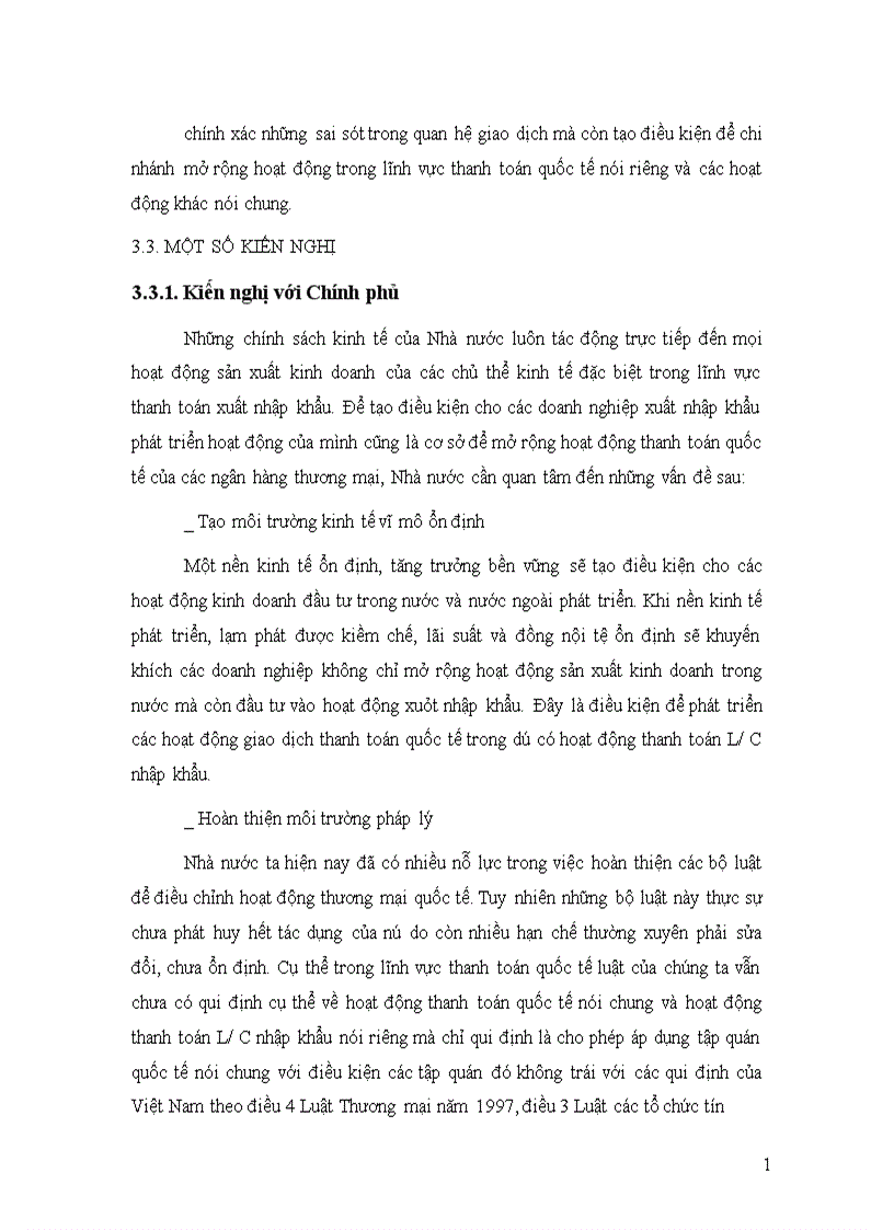 image for page Mở rộng hoạt động thanh toán L C nhập khẩu tại chi nhánh NHCT khu vực Ba Đình 1