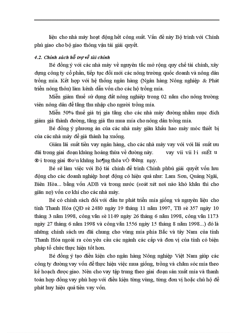 image for page Một số giải pháp cơ bản về phát triển vùng Nguyên liệu Công ty Cổ phần mía đường Lam Sơn