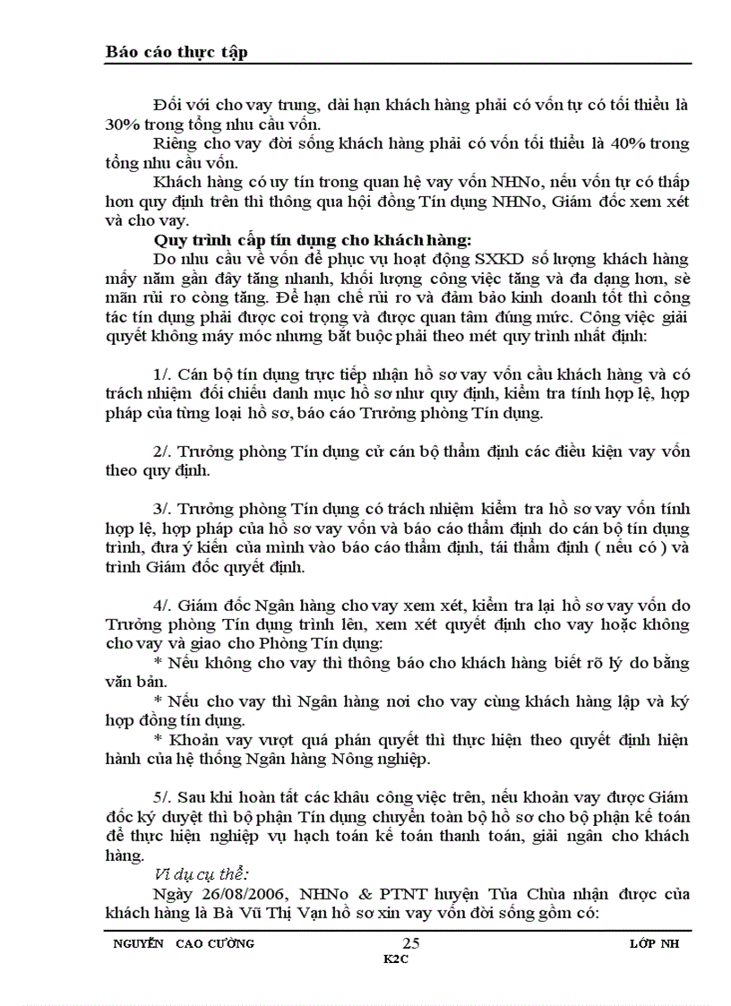 image for page Báo cáo thực tập tổng hợp tại NHNo PTNT huyện Tủa Chùa