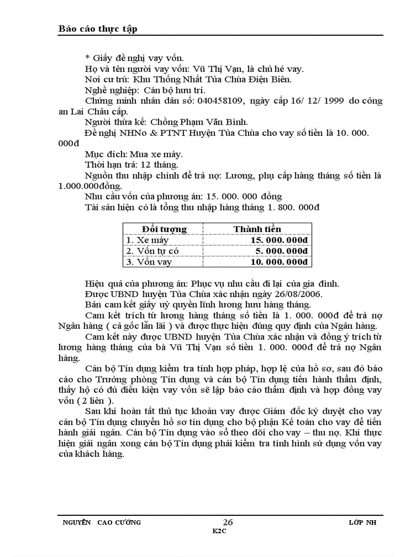 image for page Báo cáo thực tập tổng hợp tại NHNo PTNT huyện Tủa Chùa