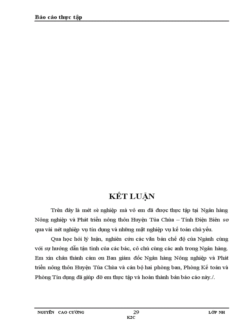 image for page Báo cáo thực tập tổng hợp tại NHNo PTNT huyện Tủa Chùa