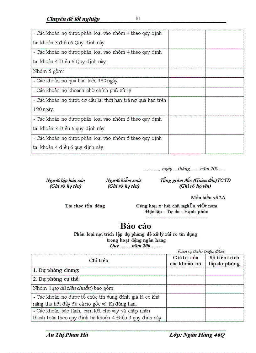 image for page Quản trị rủi ro trong hoạt động tín dụng tại ngân hàng TMCP ngoài quốc doanh VP Bank