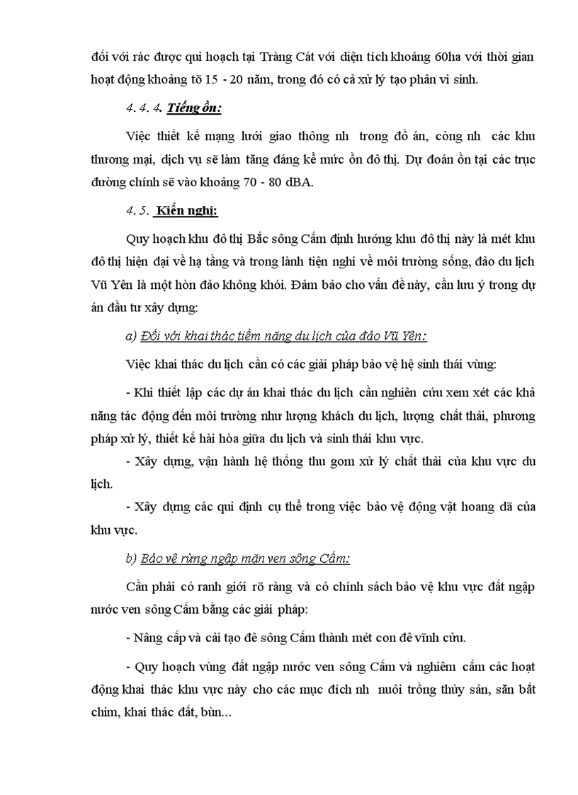 image for page Nội dung quy hoạch chi tiết khu đô thị bắc sông Cấm 1