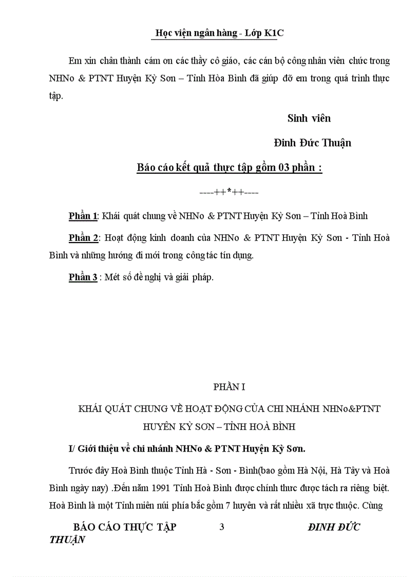 image for page Báo cáo kết quả thực tập tại NHNo PTNT Huyện Kỳ Sơn Tỉnh Hoà Bình