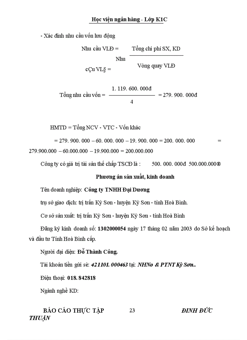 image for page Báo cáo kết quả thực tập tại NHNo PTNT Huyện Kỳ Sơn Tỉnh Hoà Bình