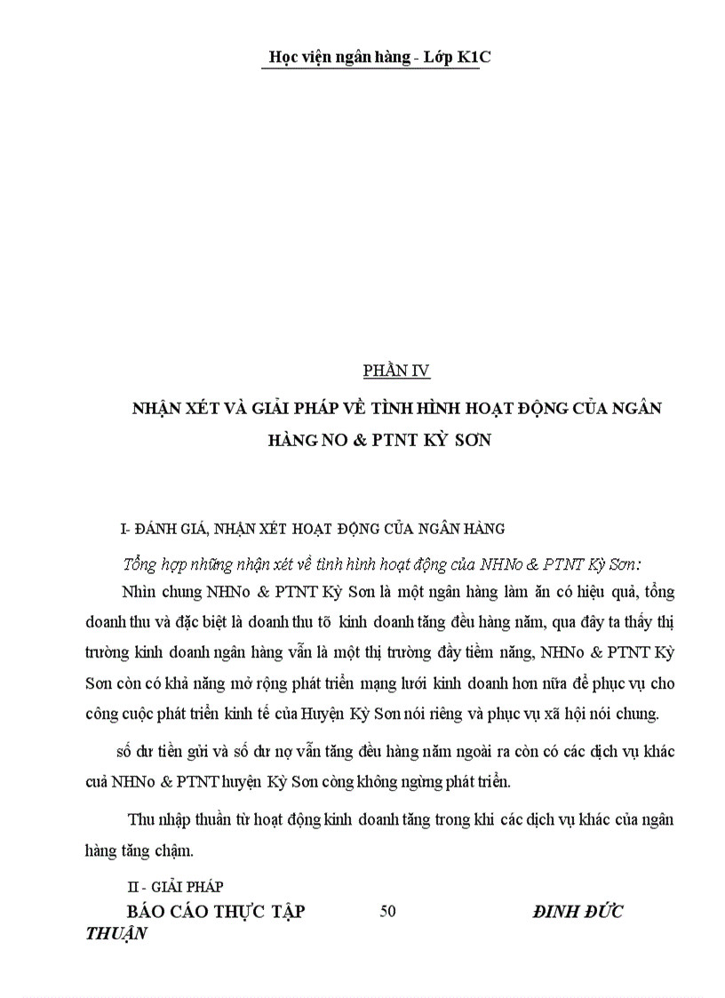 image for page Báo cáo kết quả thực tập tại NHNo PTNT Huyện Kỳ Sơn Tỉnh Hoà Bình