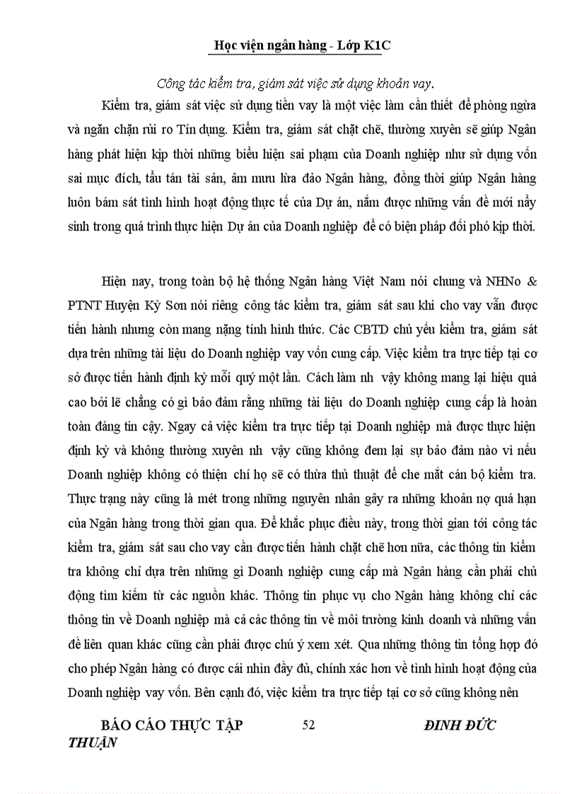 image for page Báo cáo kết quả thực tập tại NHNo PTNT Huyện Kỳ Sơn Tỉnh Hoà Bình