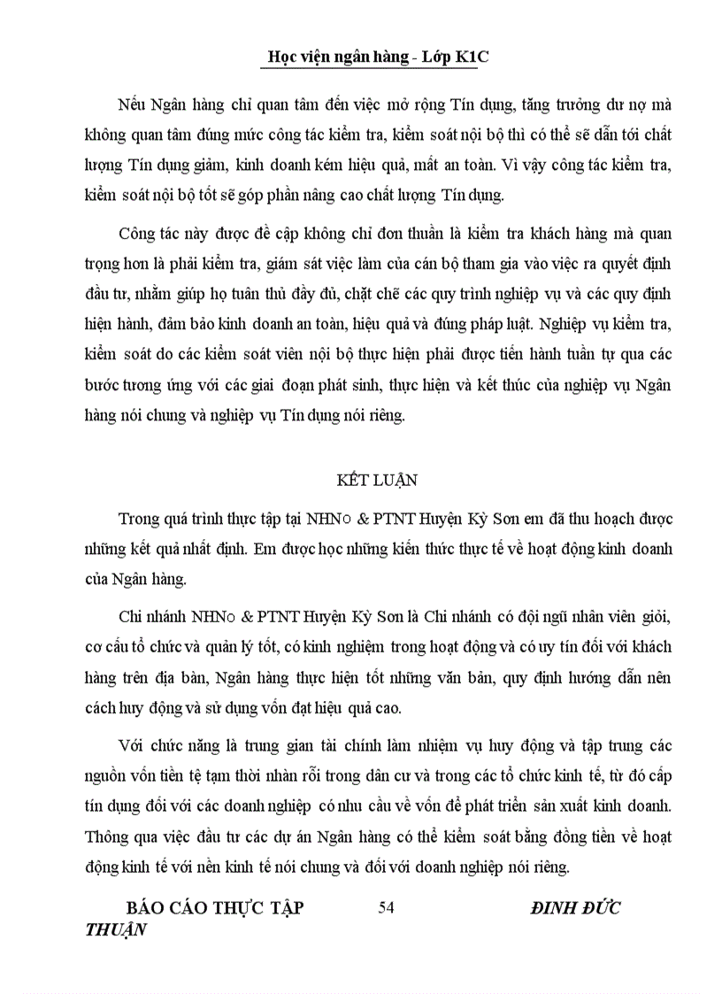 image for page Báo cáo kết quả thực tập tại NHNo PTNT Huyện Kỳ Sơn Tỉnh Hoà Bình