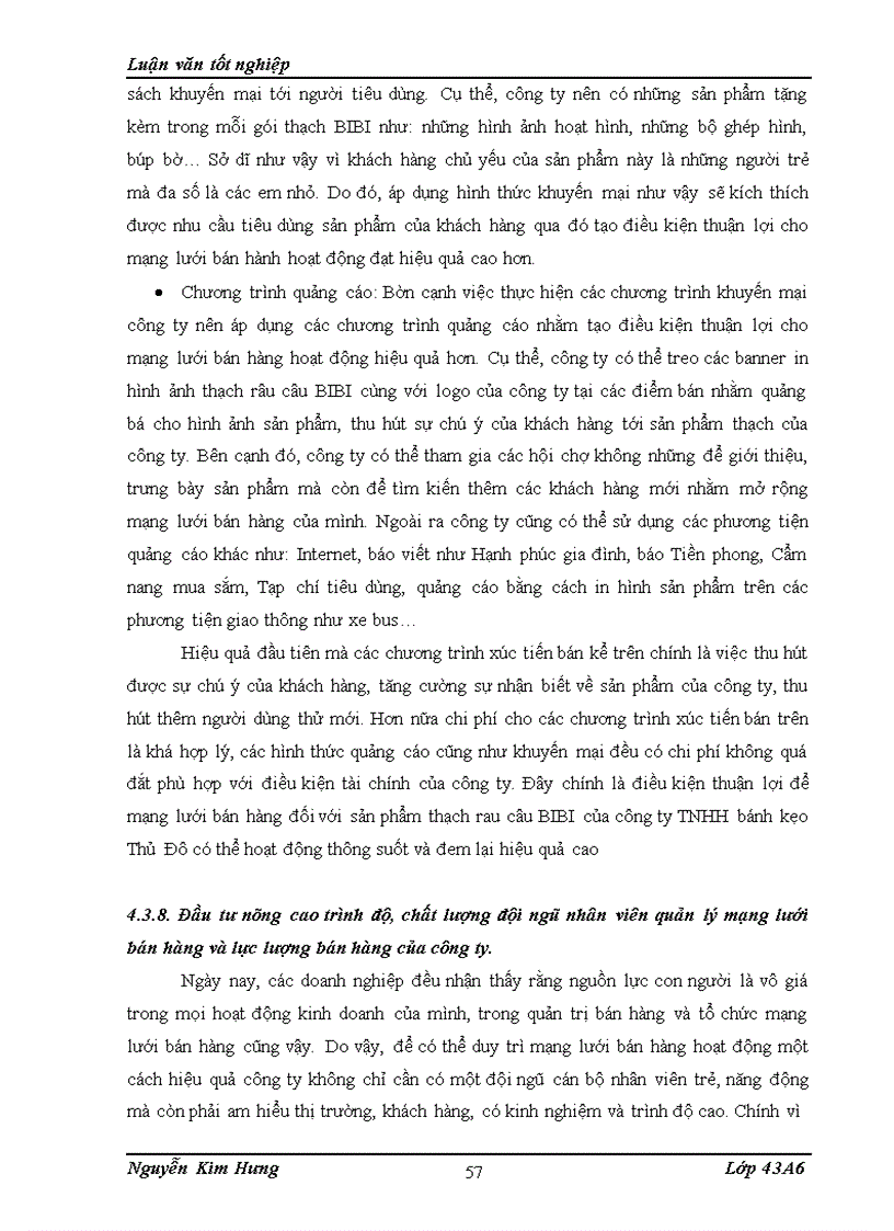 image for page Hoàn thiện mạng lưới bán hàng đối với sản phẩm thạch rau câu BIBI của công ty TNHH bánh kẹo Thủ Đô