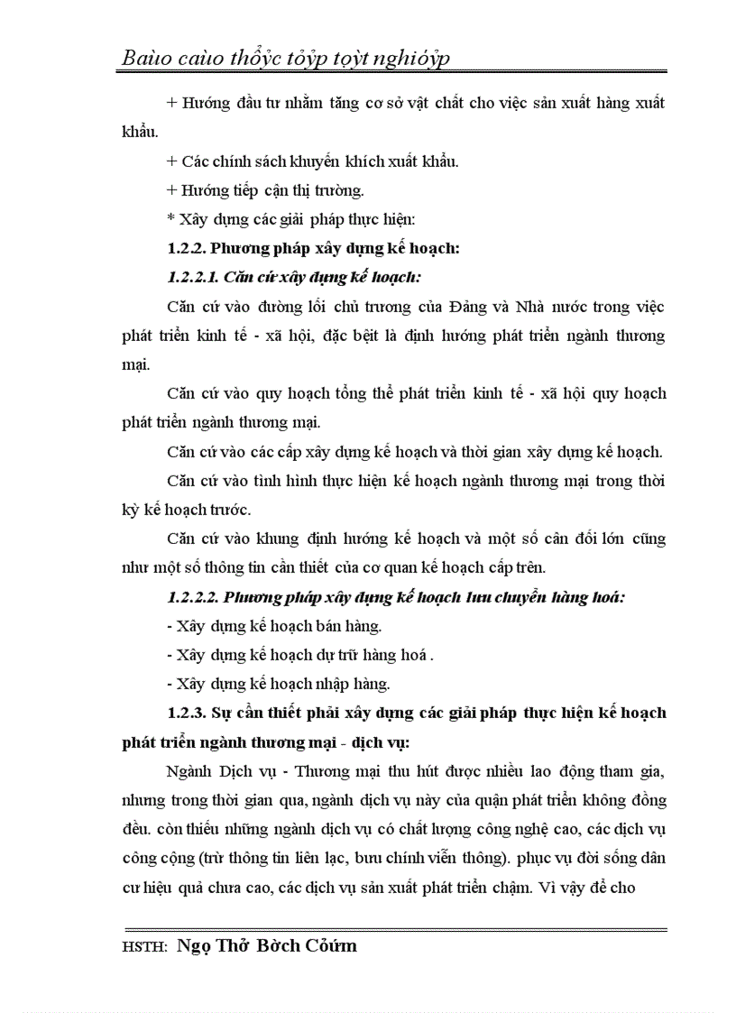 image for page Những biện pháp nhằm thực hiện kế hoạch phát triển Thương mại dịch vụ của quận Hải Châu năm 2005