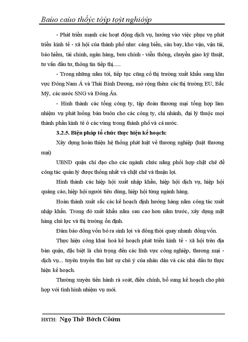 image for page Những biện pháp nhằm thực hiện kế hoạch phát triển Thương mại dịch vụ của quận Hải Châu năm 2005