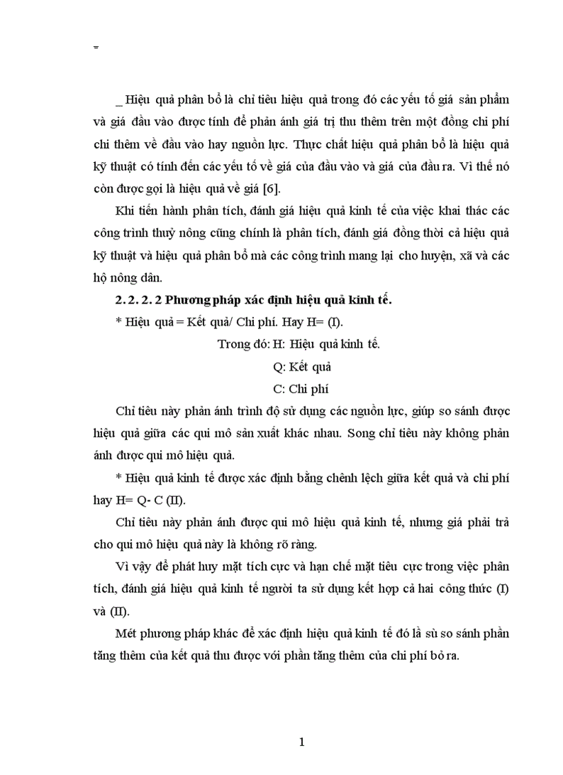 image for page Bước đầu đánh giá hiệu quả kinh tế của việc khai thác các công trình thuỷ nông trên địa bàn huyện Thanh Thuỷ tỉnh Phú Thọ