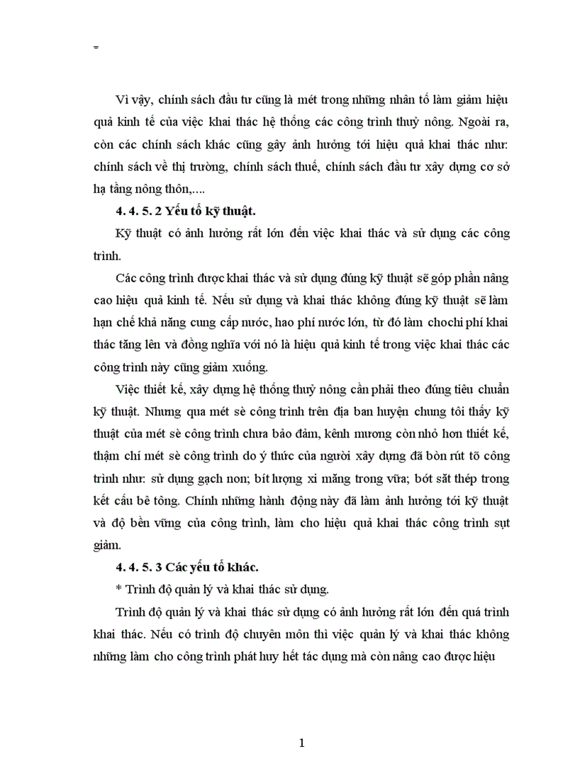image for page Bước đầu đánh giá hiệu quả kinh tế của việc khai thác các công trình thuỷ nông trên địa bàn huyện Thanh Thuỷ tỉnh Phú Thọ