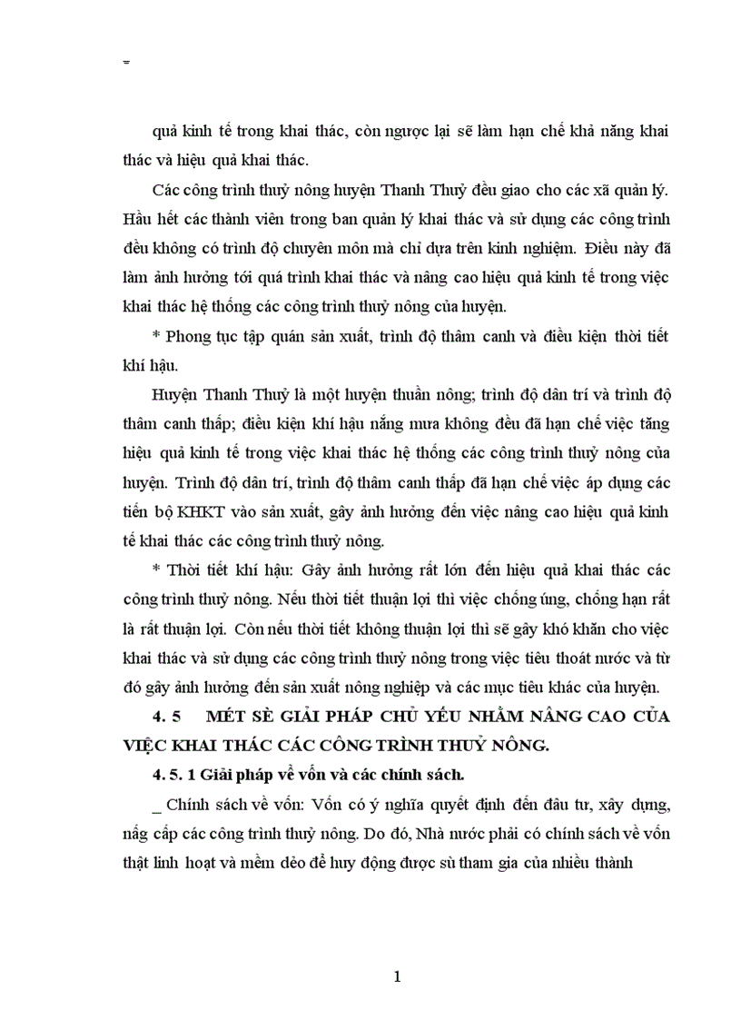 image for page Bước đầu đánh giá hiệu quả kinh tế của việc khai thác các công trình thuỷ nông trên địa bàn huyện Thanh Thuỷ tỉnh Phú Thọ