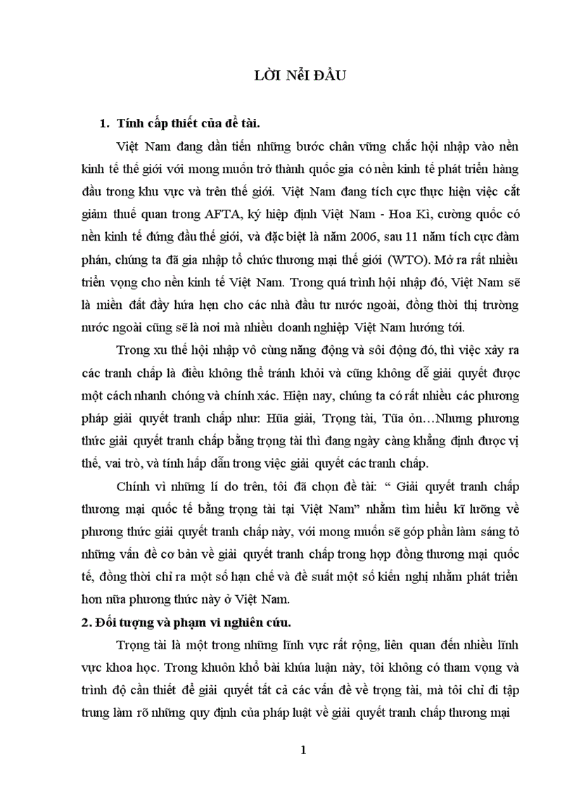 image for page Giải quyết tranh chấp thương mại quốc tế bằng trọng tài tại Việt Nam 1