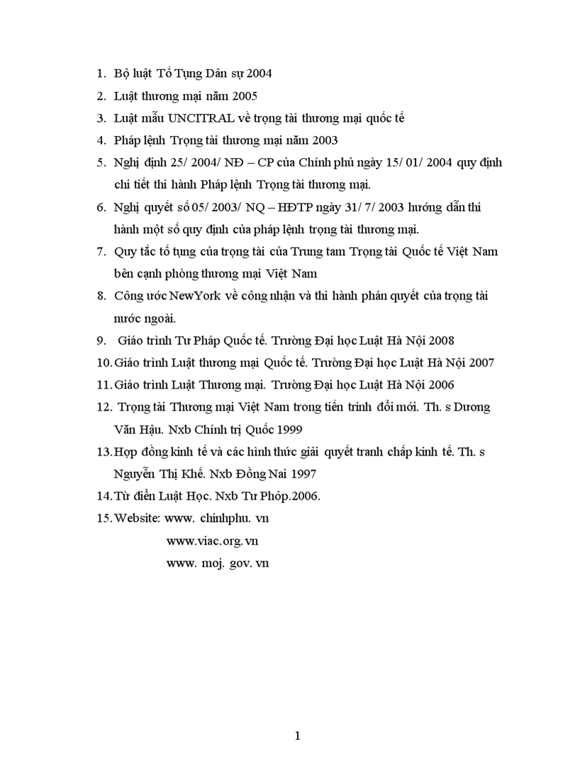 image for page Giải quyết tranh chấp thương mại quốc tế bằng trọng tài tại Việt Nam 1