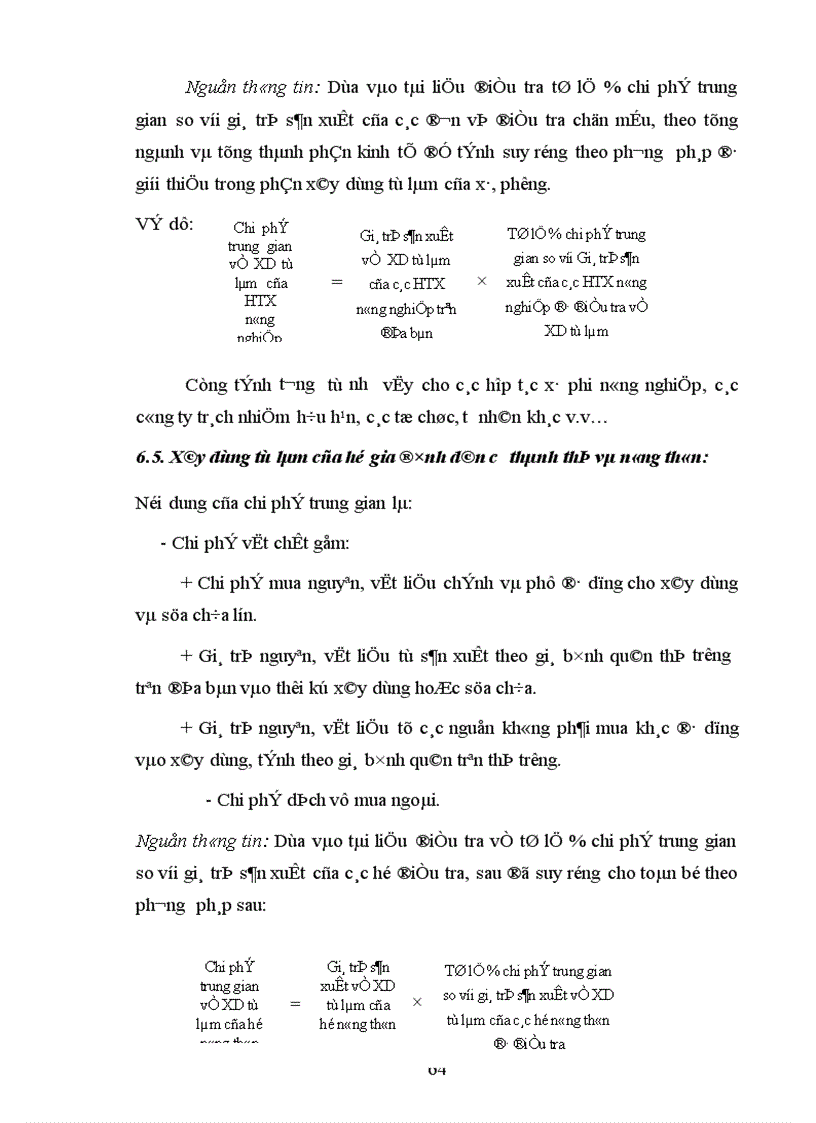 image for page Xác định các chỉ tiêu giá tri sản xuất chi phí trung gian và giá trị tăng thêm trong nền kinh tế thị trường của nước ta hiện nay