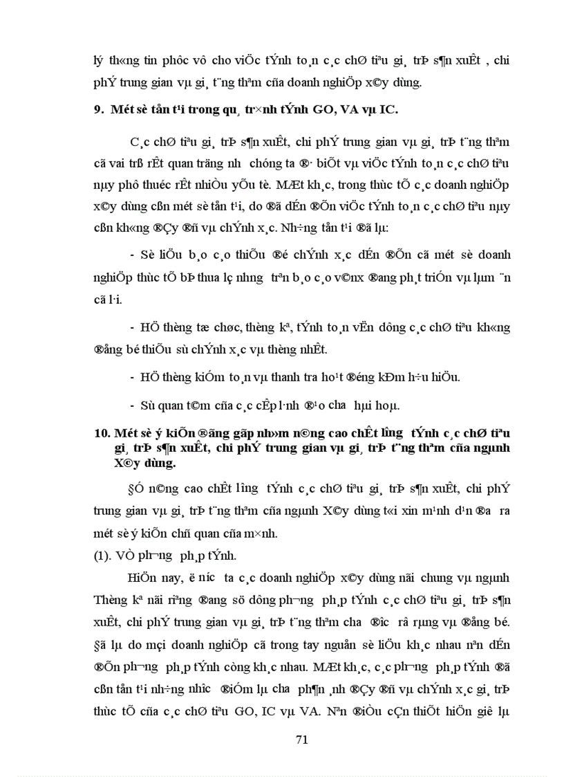 image for page Xác định các chỉ tiêu giá tri sản xuất chi phí trung gian và giá trị tăng thêm trong nền kinh tế thị trường của nước ta hiện nay
