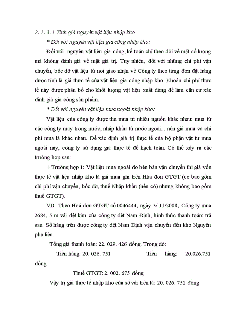 image for page Kế toán nguyên vật liệu tại Công ty TNHH SX TM Tuấn Linh