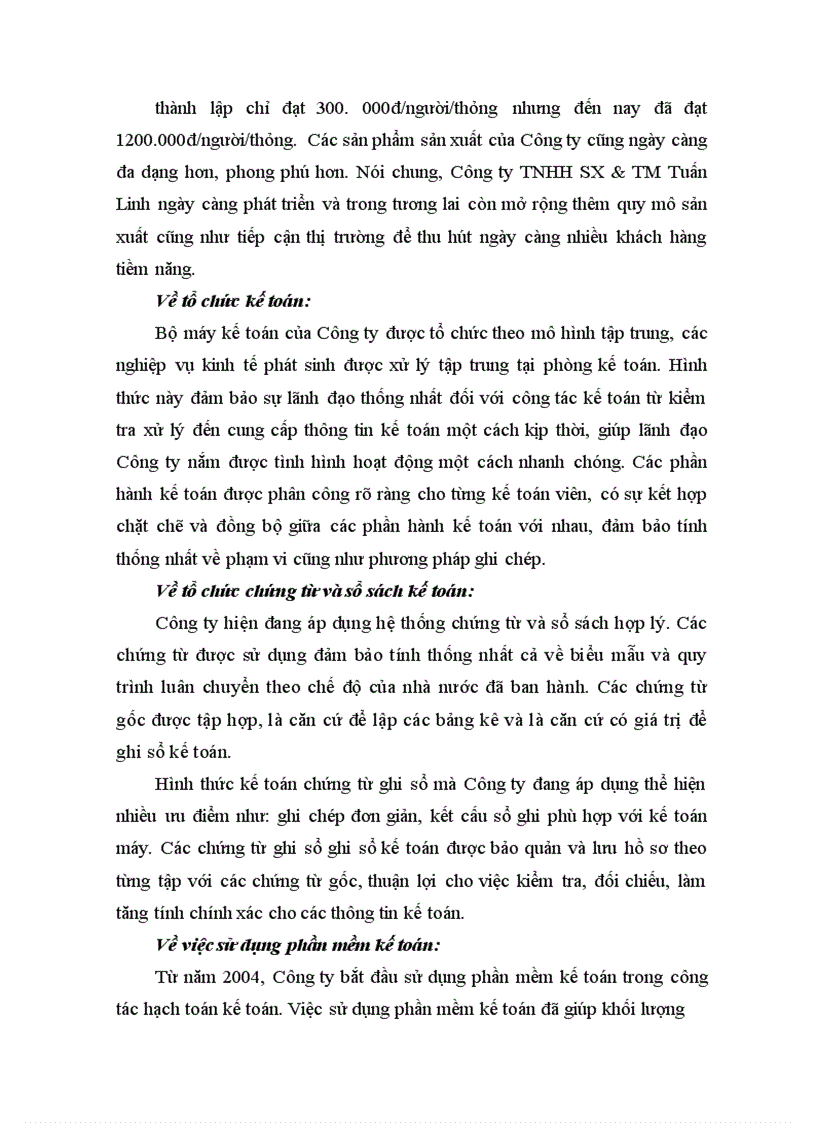 image for page Kế toán nguyên vật liệu tại Công ty TNHH SX TM Tuấn Linh