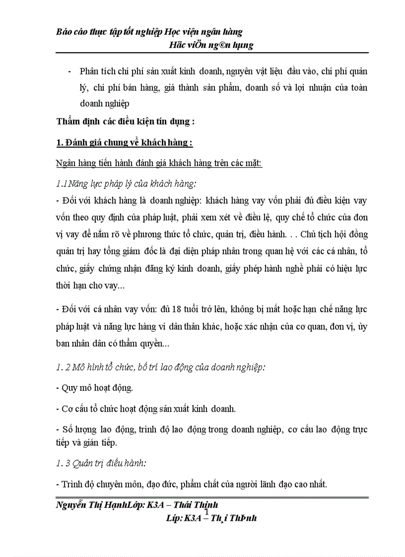 image for page Báo cáo thực tập tốt nghiệp tại NHTMCP An Bình chi nhánh Hà Nội