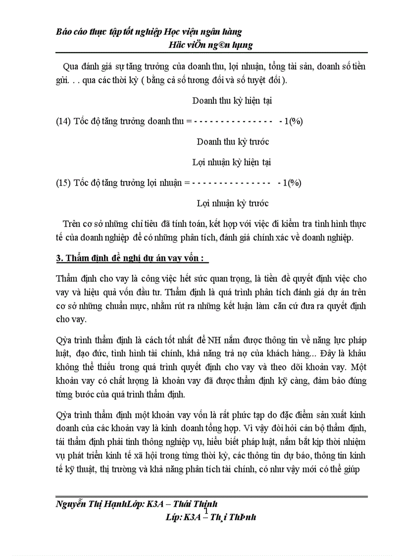 image for page Báo cáo thực tập tốt nghiệp tại NHTMCP An Bình chi nhánh Hà Nội