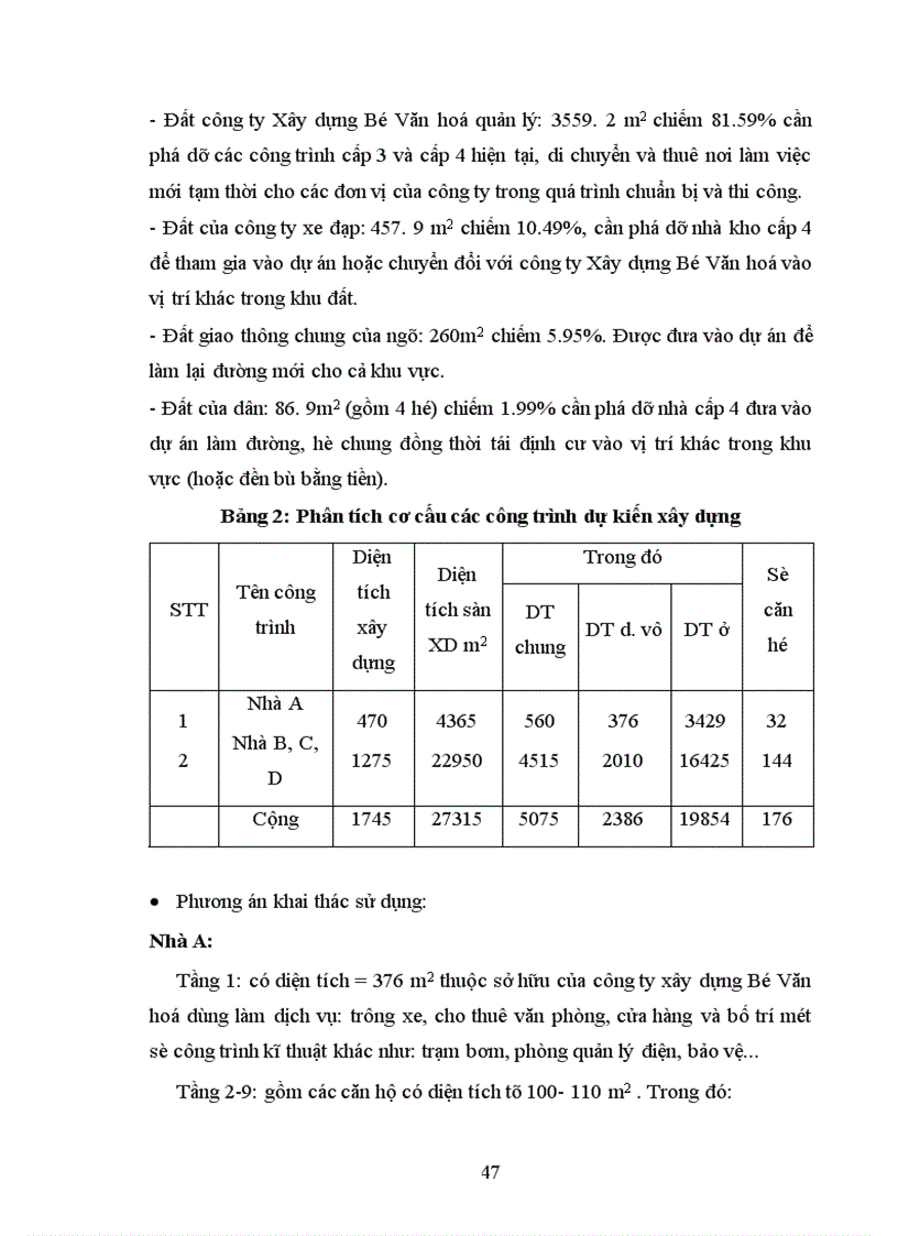 image for page Phương pháp đánh giá hiệu quả tài chính kinh tế xã hội của dự án xây dựng ứng dụng dự án xây dựng tổ hợp nhà cao tầng của Công ty Xây dựng Công trình Văn hoá 1